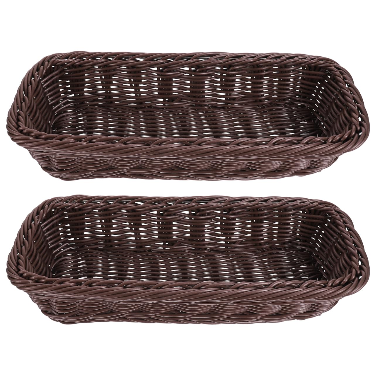 Panier de rangement tissé compact pour optimiser vos petits espaces