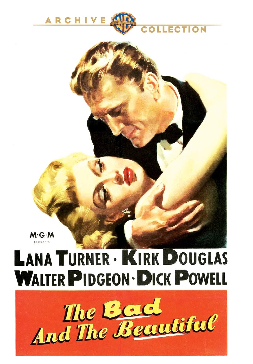 The Bad and the Beautiful DVD ideal para sesiones nocturnas de cine clásico en casa