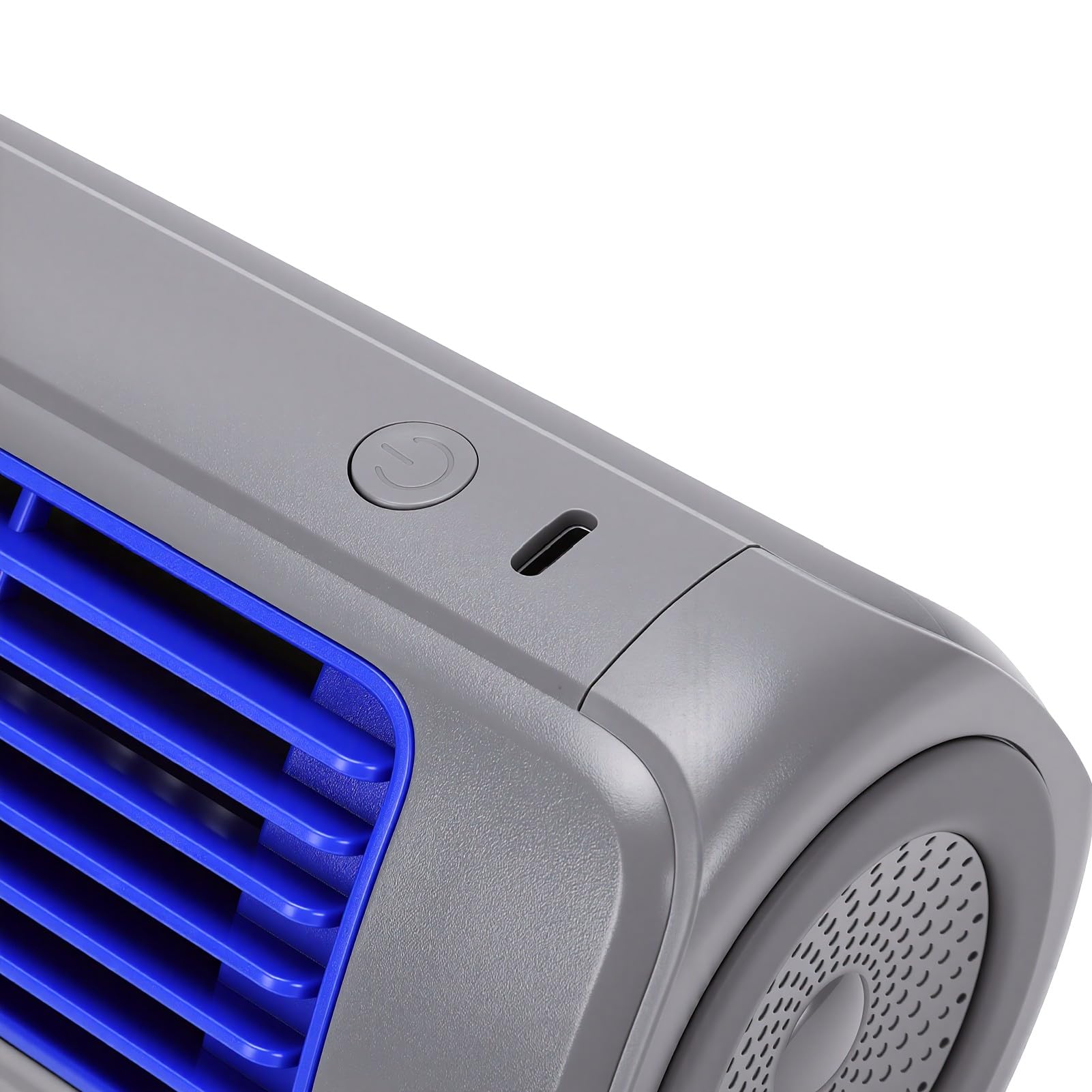Fockety Ventilatore Circolatore D'Aria Portatile, Raffreddatore D'Aria da Tavolo Senza Lama a 3 velocità Motore Silenzioso a Levitazione Magnetica con Batteria da 2000 MAh, Ventola di