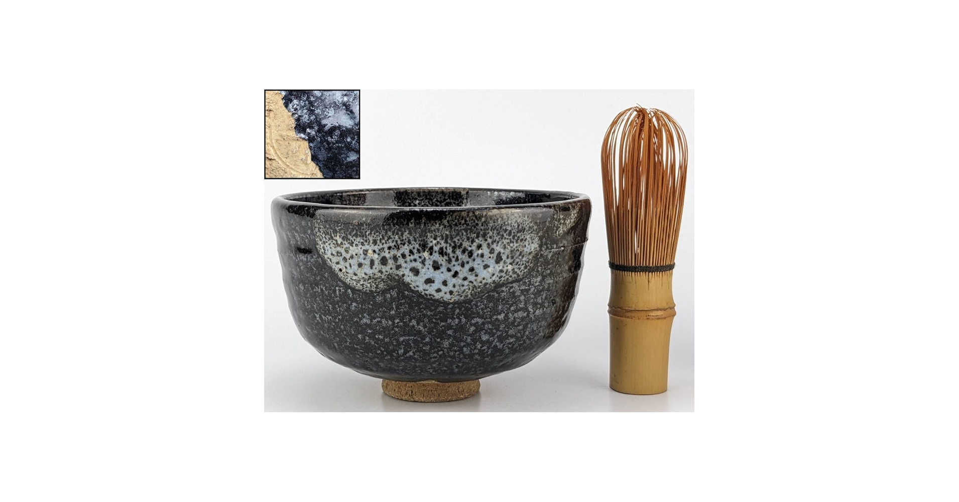 楽茶碗　楽焼　黒色 茶道 茶道具 楽茶碗（らくちゃわん） 黒楽 八代 和楽 | 千年の香り 千紀園