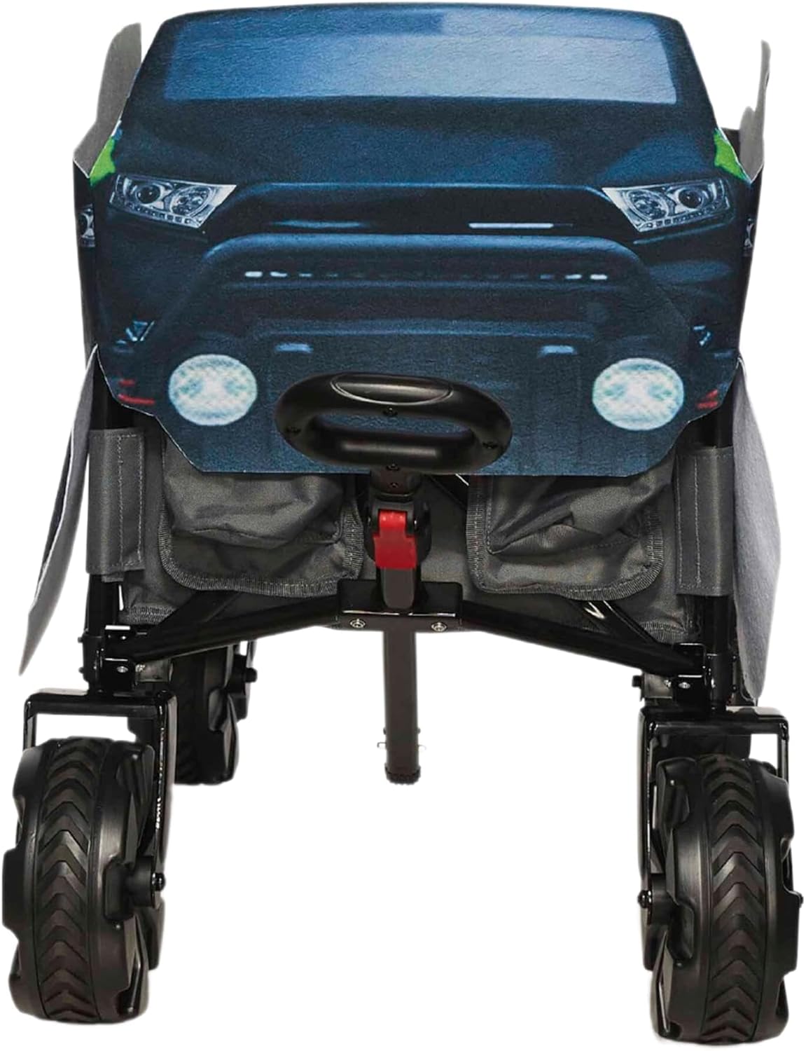 Seeing Red Monster Truck Engine Decorative Wagon Cover Halloween Costume Accessory Prop