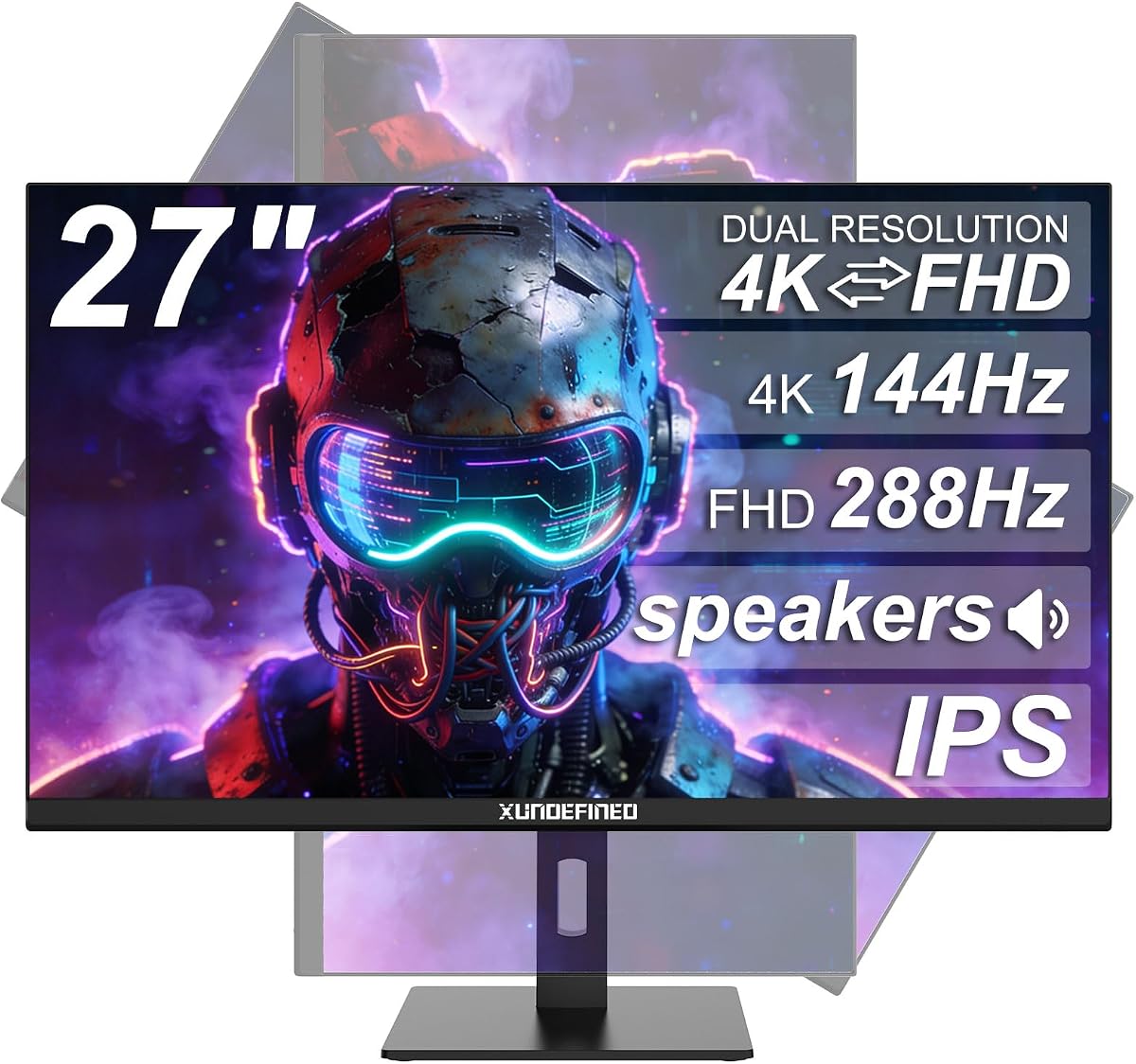 XUNDEFINED 27 Zoll 4K Gaming-Monitor