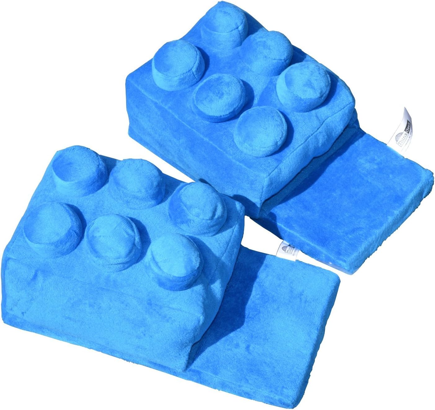 ThinkGeek Building Brick Blue Slippers