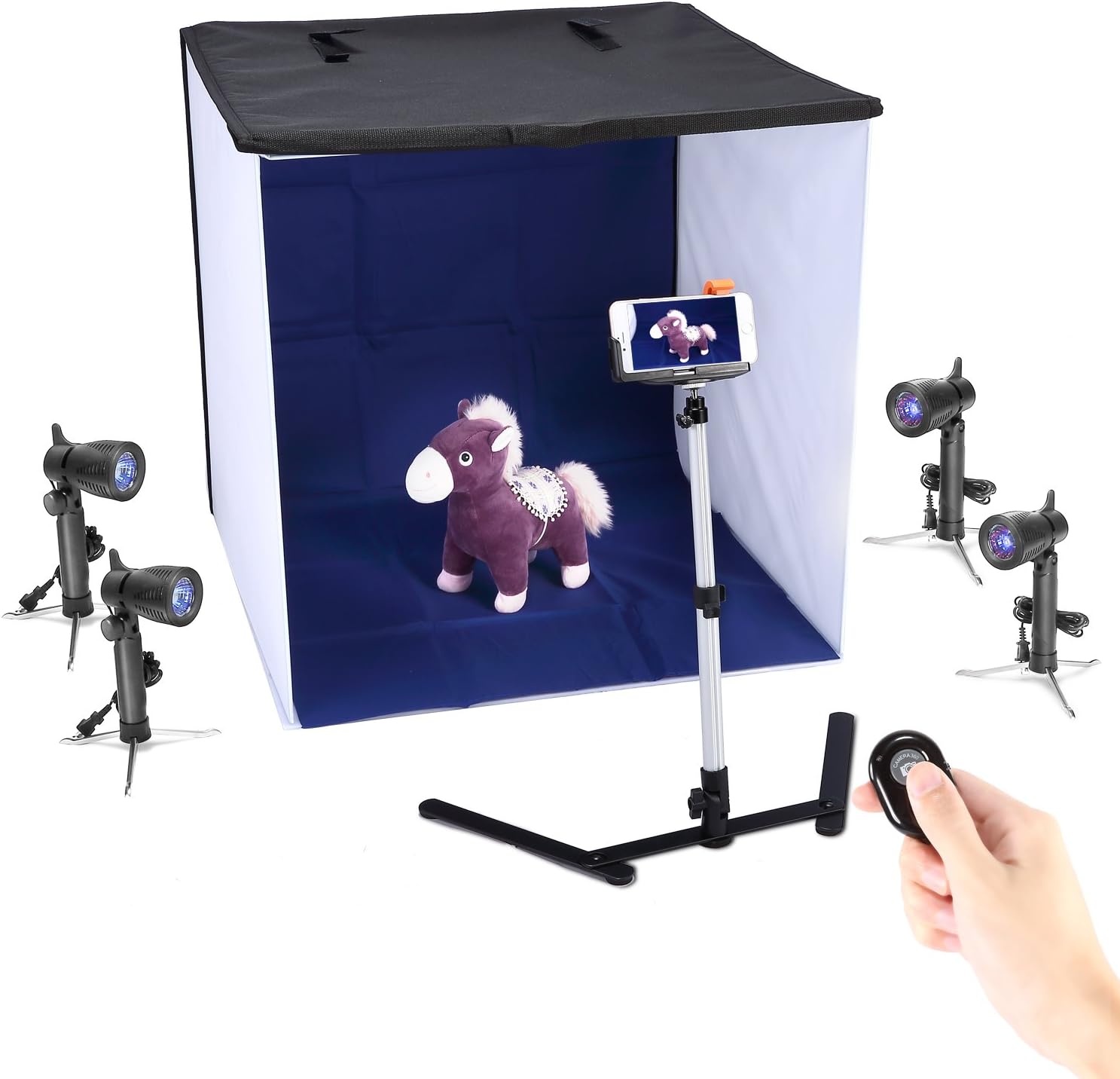 Neewer Table Top Photography Studio Lighting Light Tent Kit, includes