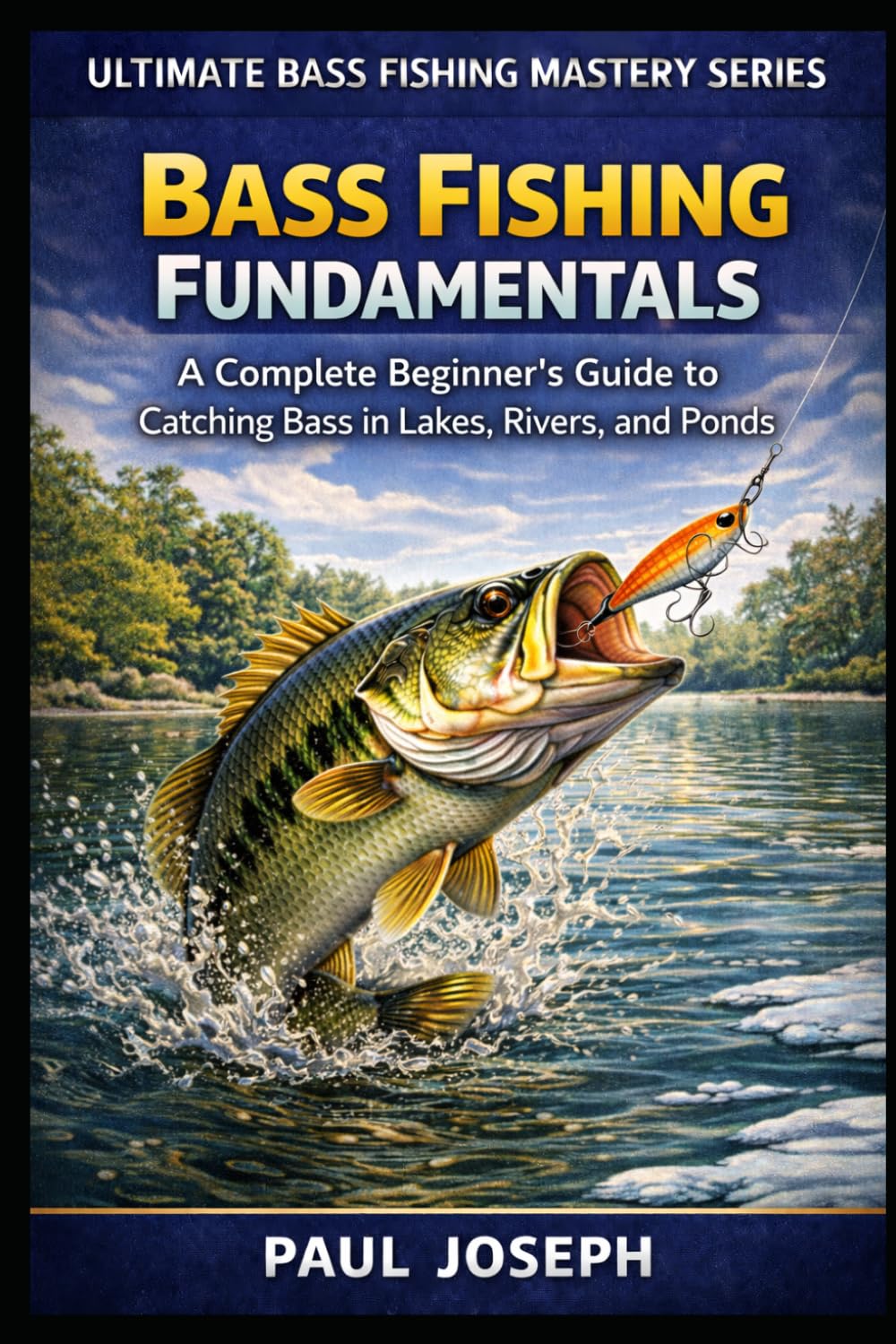 Bass Fishing Fundamentals: A Complete Beginner’s Guide to Catching Bass in Lakes, Rivers, and Ponds (Ultimate Bass Fishing Mastery)