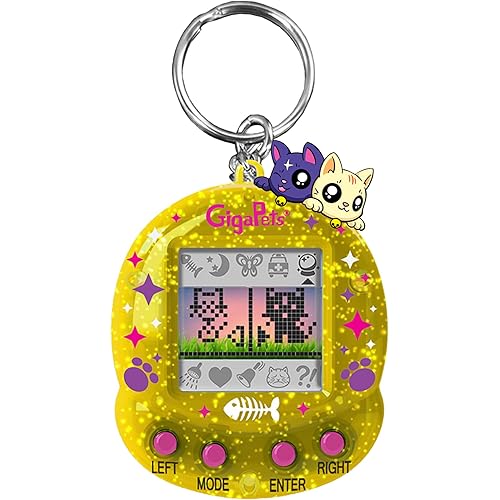 Giga Pet Virtual Pet for Kids Ages 5 and Above, 90s Throwback Upgraded Collector’s Edition, Animal Care for Kids