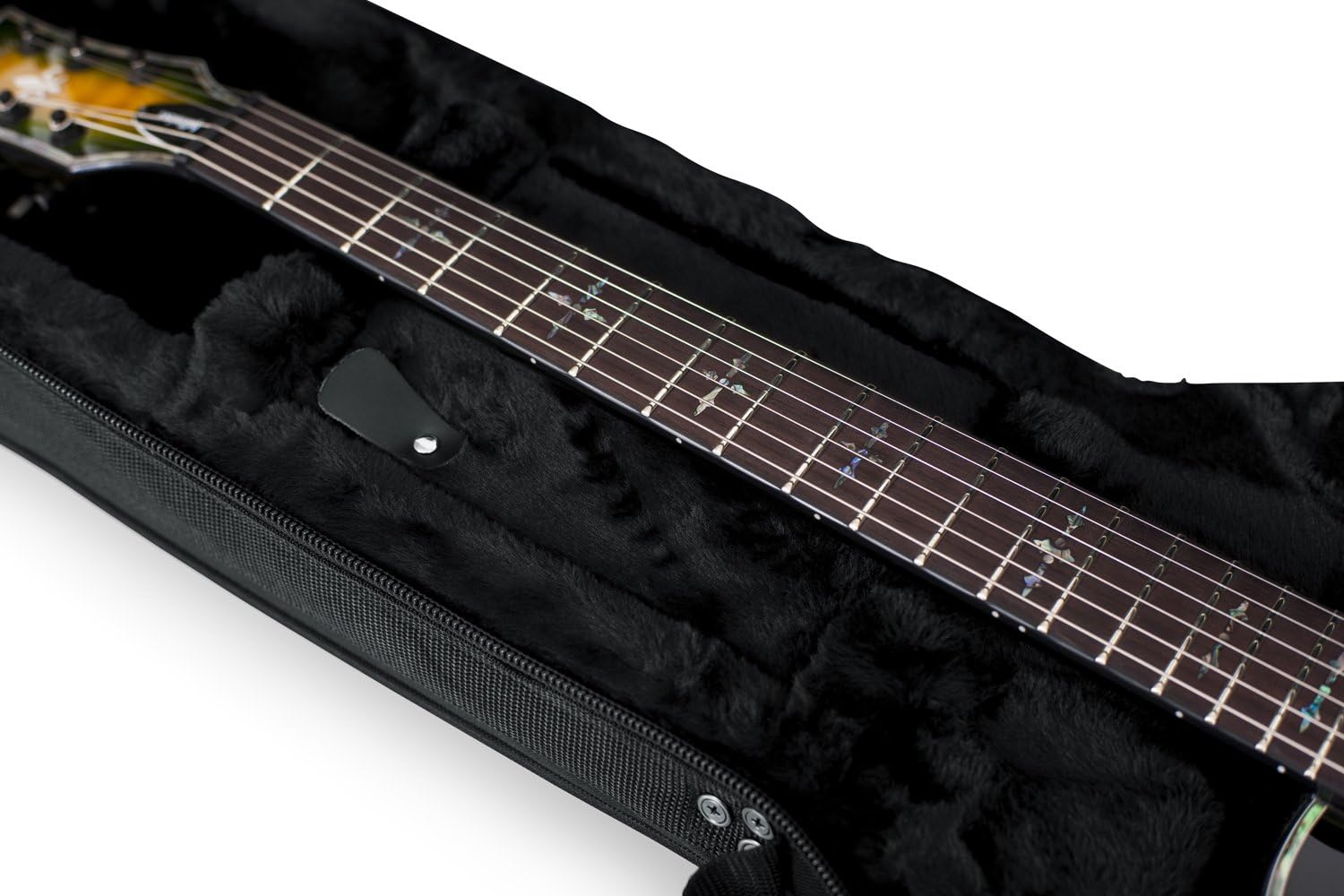 Gator Cases Lightweight Polyfoam Guitar Case for Les Paul Single Cut-away Guitars (GL-LPS)