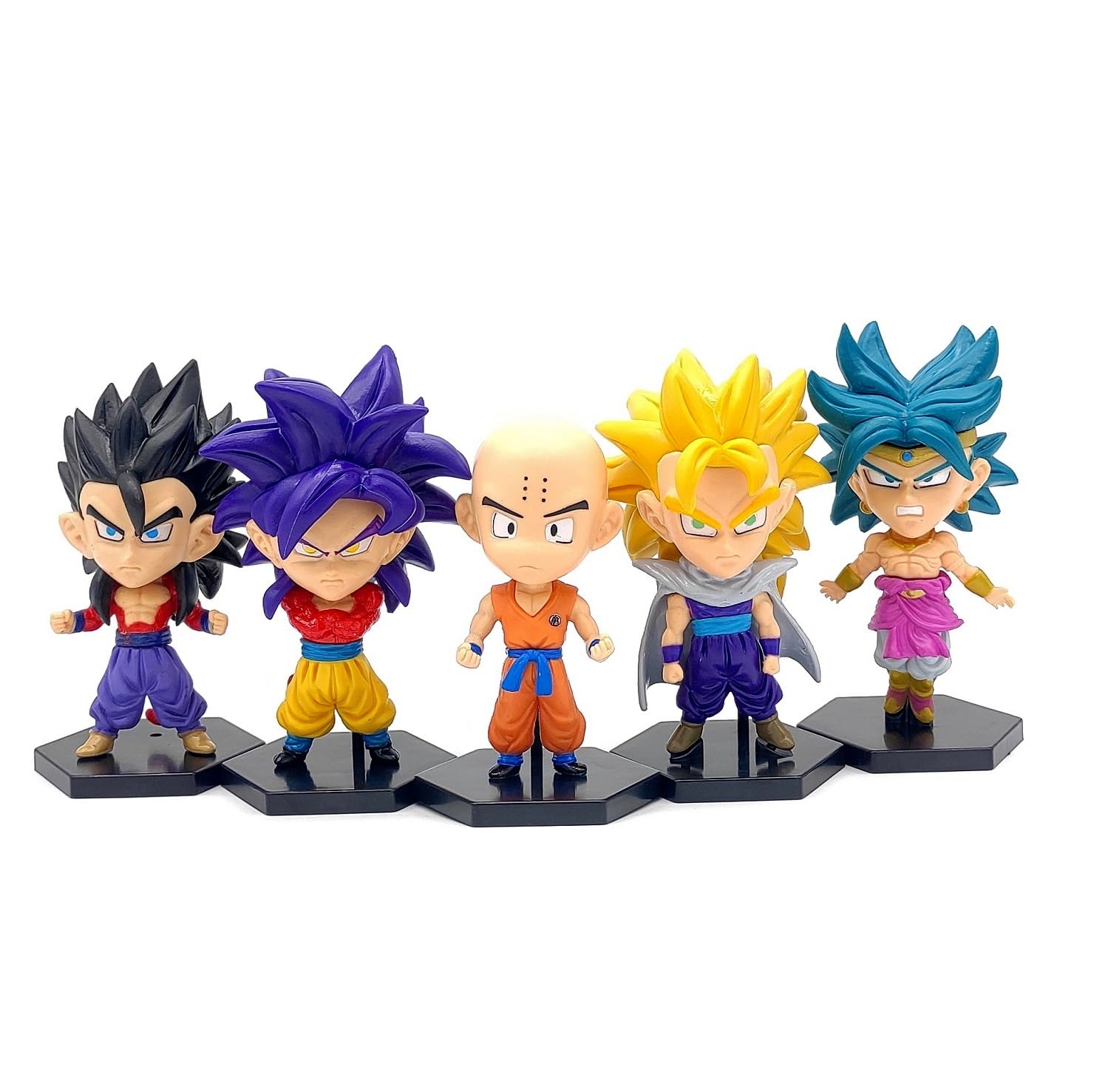 Buy PINAKA DBZ Action Figure Set of 5 Goku Super Saiyan 4, Gohan