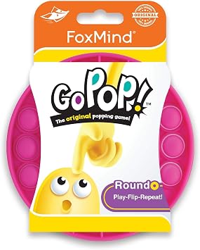 FoxMind, Go Pop! Roundo, The Original and Ingenious Tactile Game. Pink
