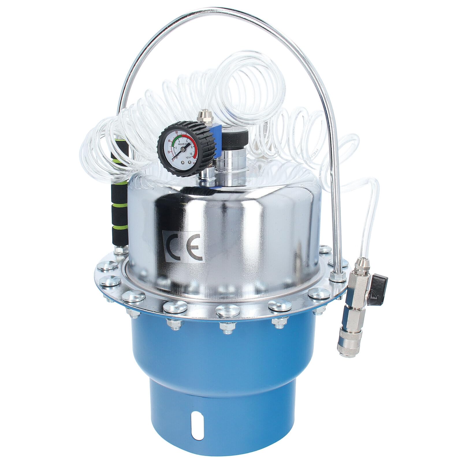 Profesional de aire comprimido de purgador de frenos + Adaptador Juego de frenos de vapor dispositivo Herramientas