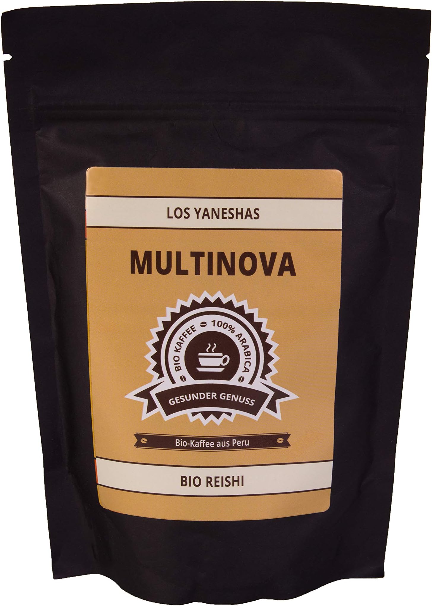 Organic Mushroom Coffee with Reishi | for Bulletproof Coffee | Multinova Los Yaneshas | high quality made in Germany