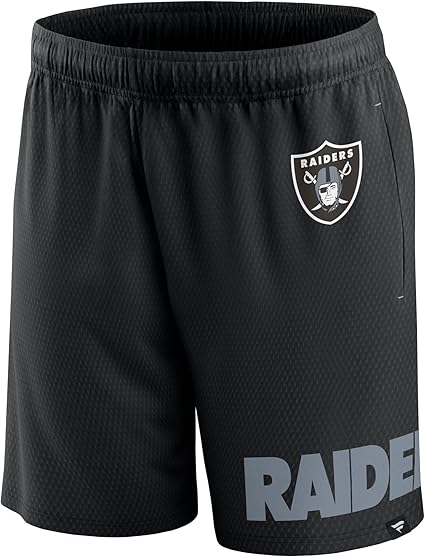 NFL レイダース メッシュ ショートパンツ Amazon.co.jp: Fanatics Las Vegas Raiders NFL メッシュ ショート