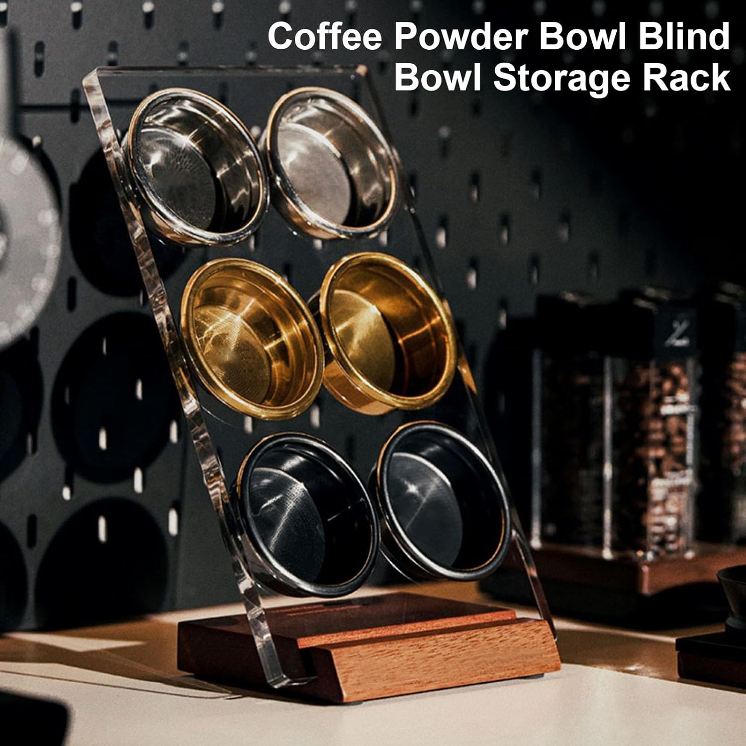 Elegant and Sturdy Coffee Grounds Box Holder Portable Accessory for Home Kitchen Supplies Or Coffee Shop Use