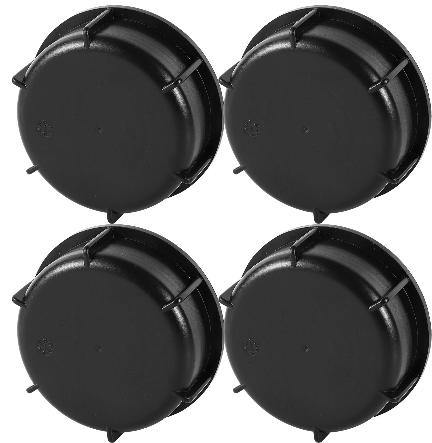 Fogwowo Black S100 X 8 Ibc Tank Cover End Cap Garden Hose Tap Adapter Fittings Tools For Rainwater Tank Barrel Valve Pack Of 4
