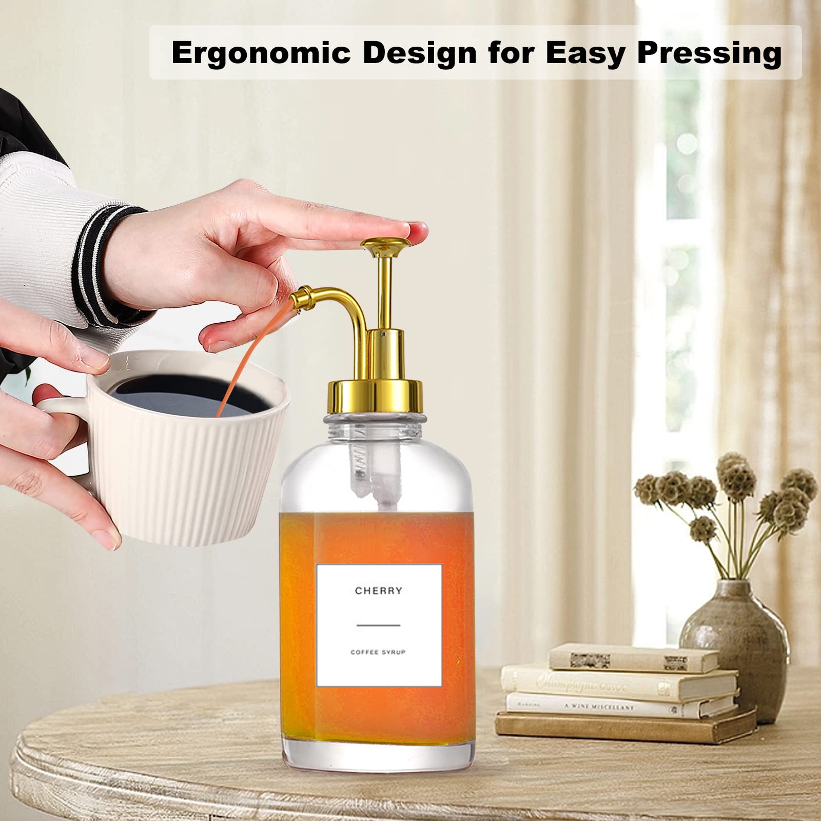 Sunal Lot De 2 Distributeurs D'Huile D'Olive Avec Plateau - 350 L