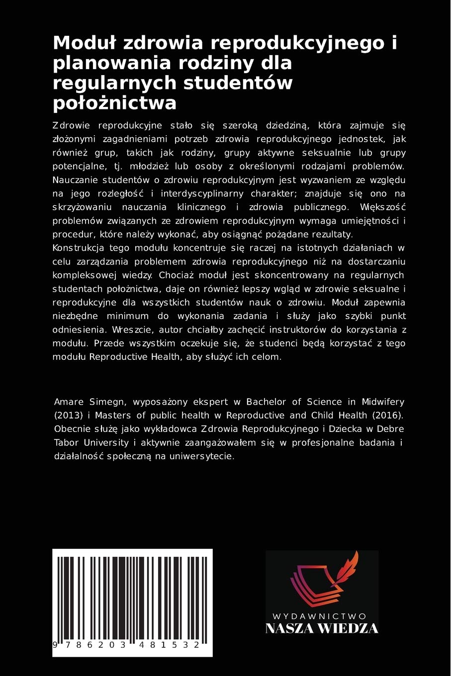 Moduł zdrowia reprodukcyjnego i planowania rodziny dla regularnych studentów położnictwa