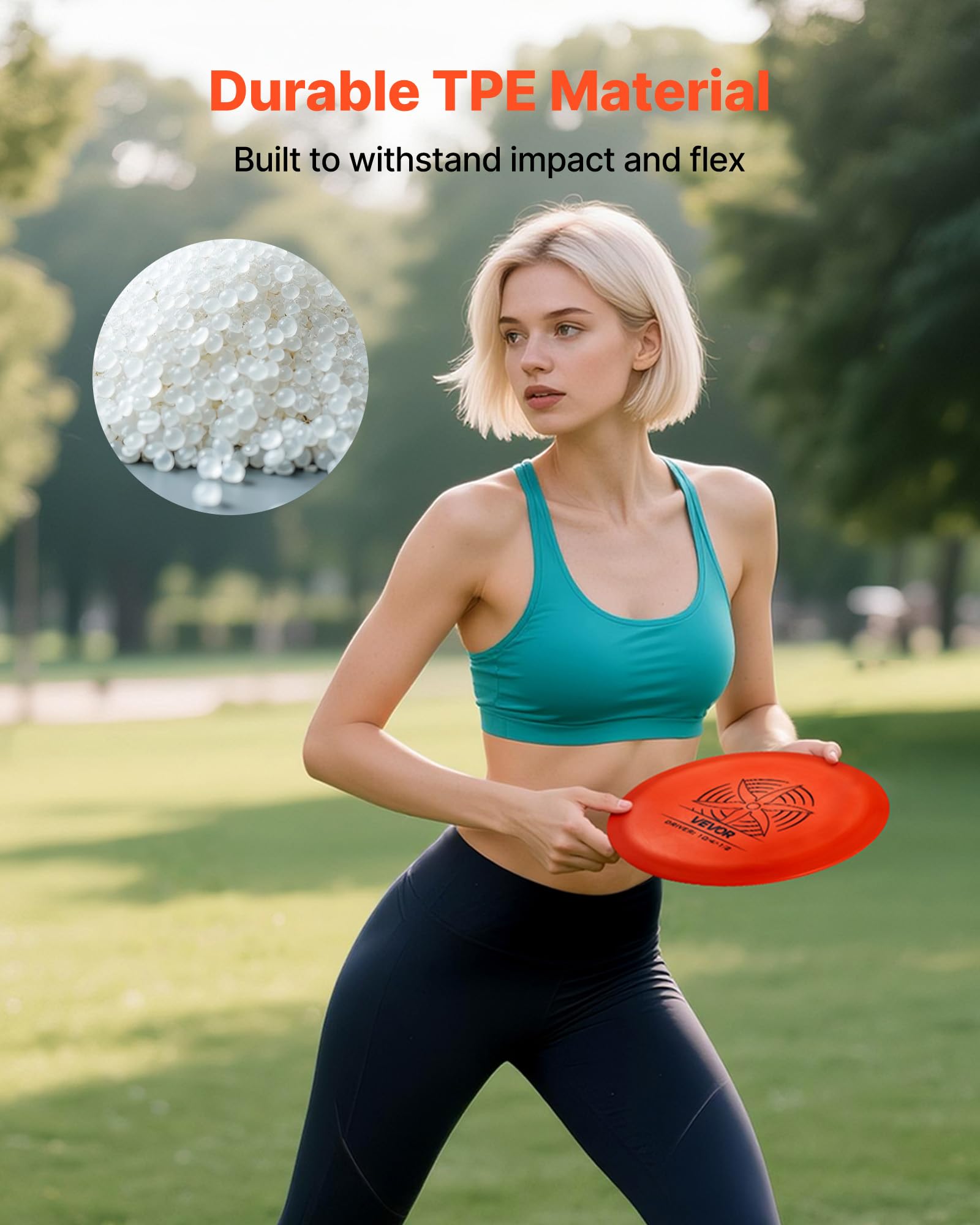 Image secondaire de Kit de Disc Golf VEVOR pour Débutants avec Sac à Dos et 6 Disques Volants