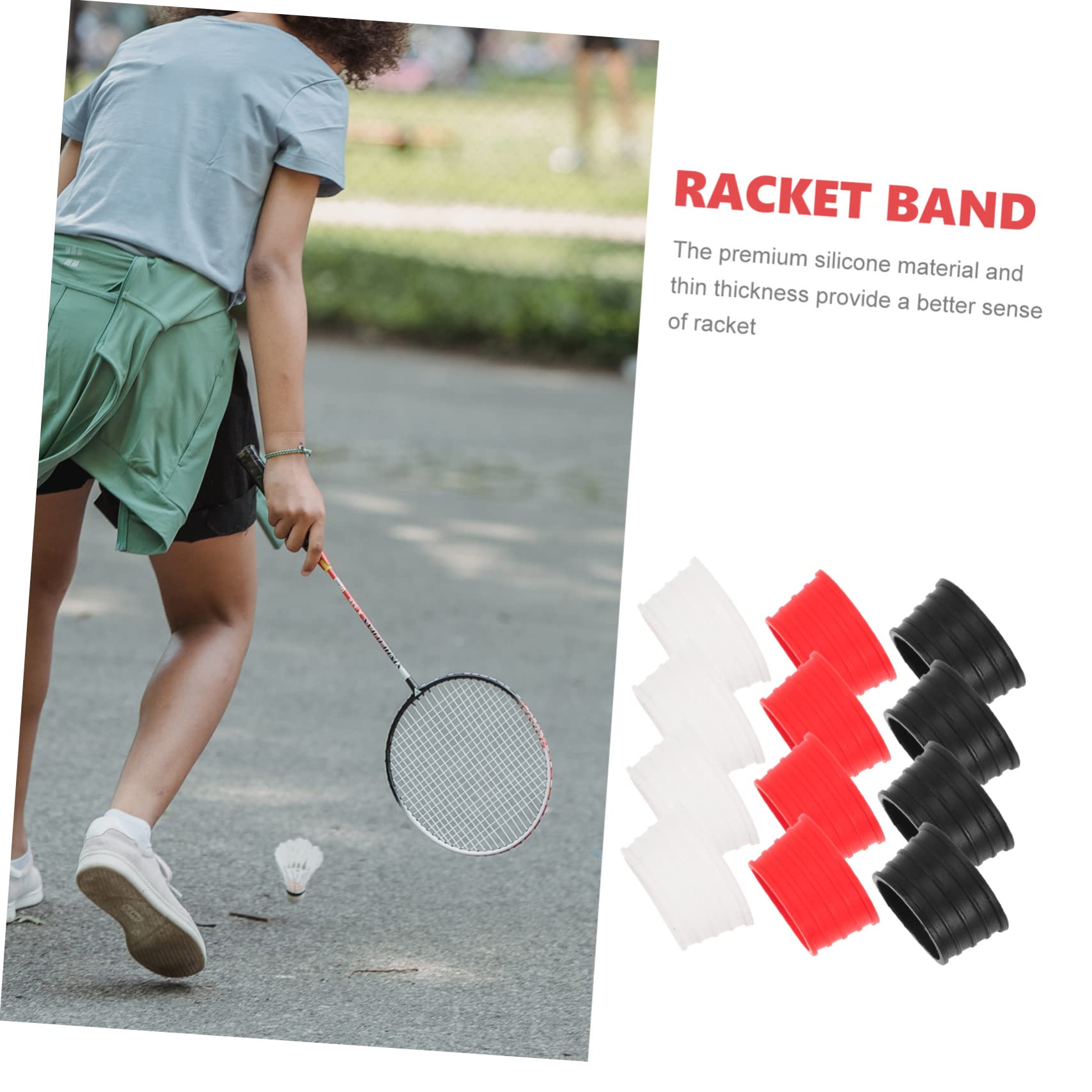 BESTonZON Teiliges Racket Grip rutschfeste Tennisgriffbänder Für Badminton Und Tennisschläger Hochwertige Silikonüberzüge Für Optimalen Halt