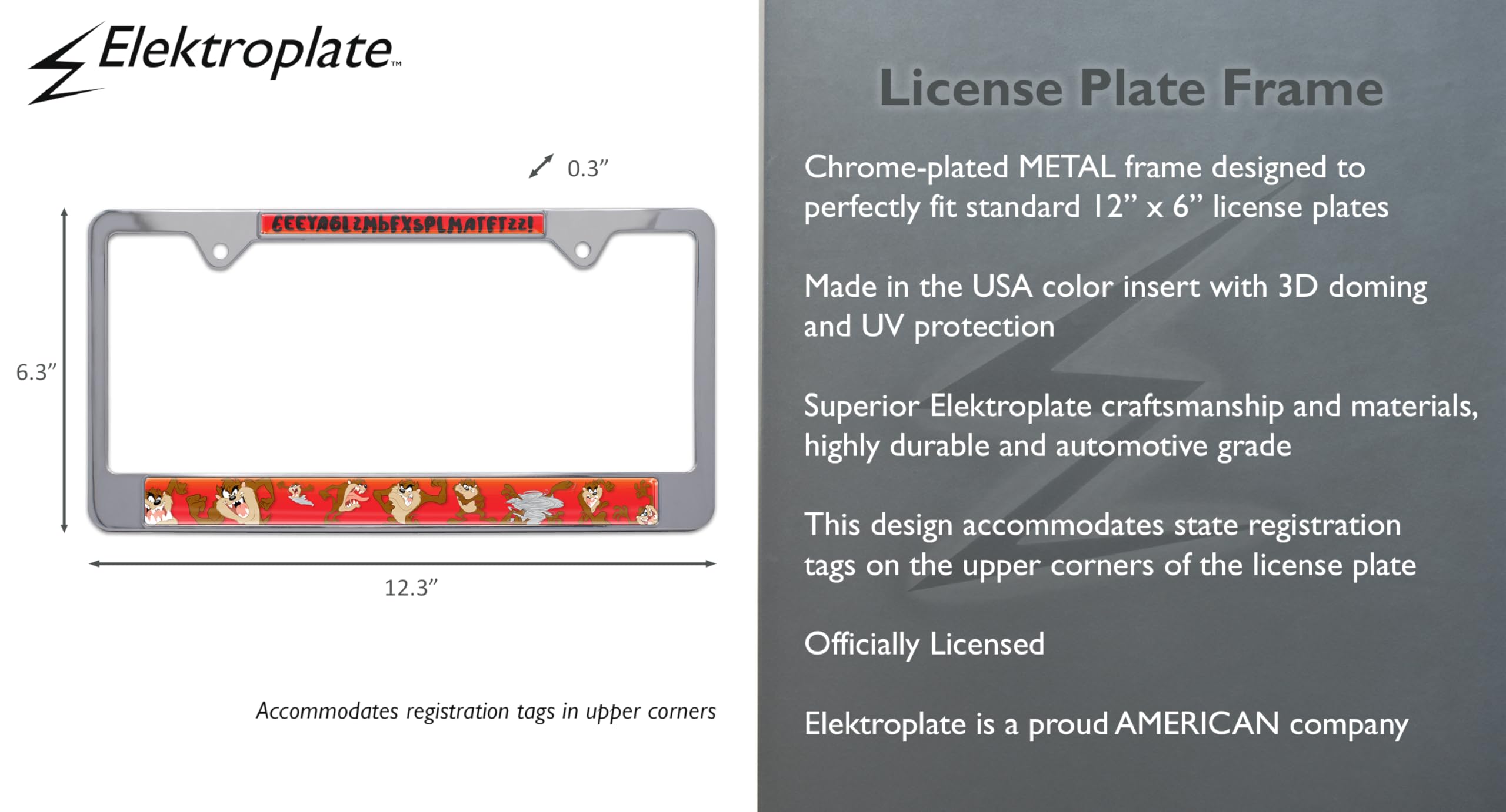 Looney Tunes トゥイーティー ライセンスプレート Looney Tunes トゥイーティー ライセンスプレート Looney Tunes