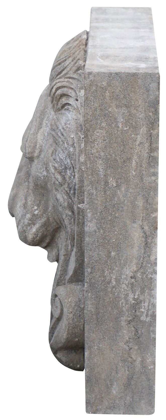 Frontone in pietra L40xPR13xH40 cm