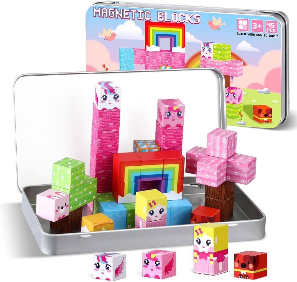 Magnetic Tin With Animals