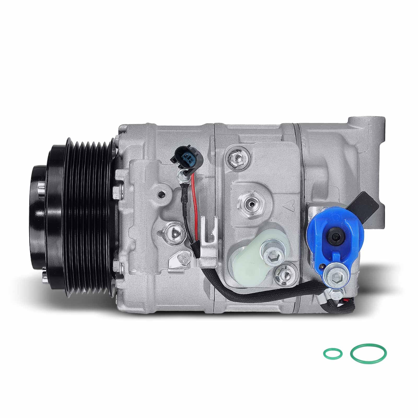 Frankberg Compresseur de climatisation avec embrayage, diesel, 0012301311 | Compatible avec: Bus Vito W639, Viano W639, Classe E, modèle T S211, Sprinter 35-T plateau/châssis B906, Classe E W211