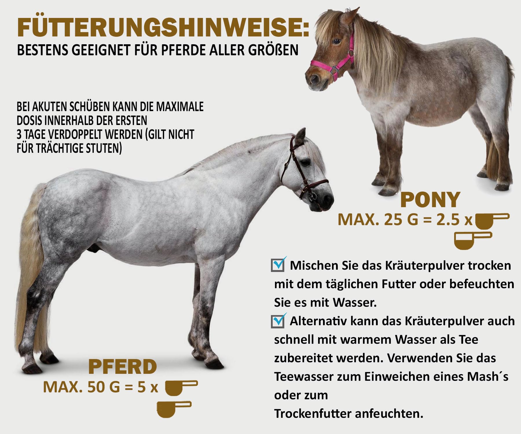V-POINT REHE Plus bei akuten Hufrehe-Schüben zur Vorbeugung fördert Durchblutung der Huflederhaut - Hagebuttenpulver Mariendistel Spirulina (450 g)