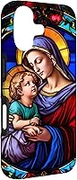 Vista 3 de Blessed Virgin Mary and Jesucristo - Carcasa para iPhone 17