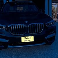 Vista 8 de SmartSign Placa reflectante de metal personalizada, 6 x 12 pulgadas, placa de aluminio personalizada de 30 mil, reflectante de grado de seguridad