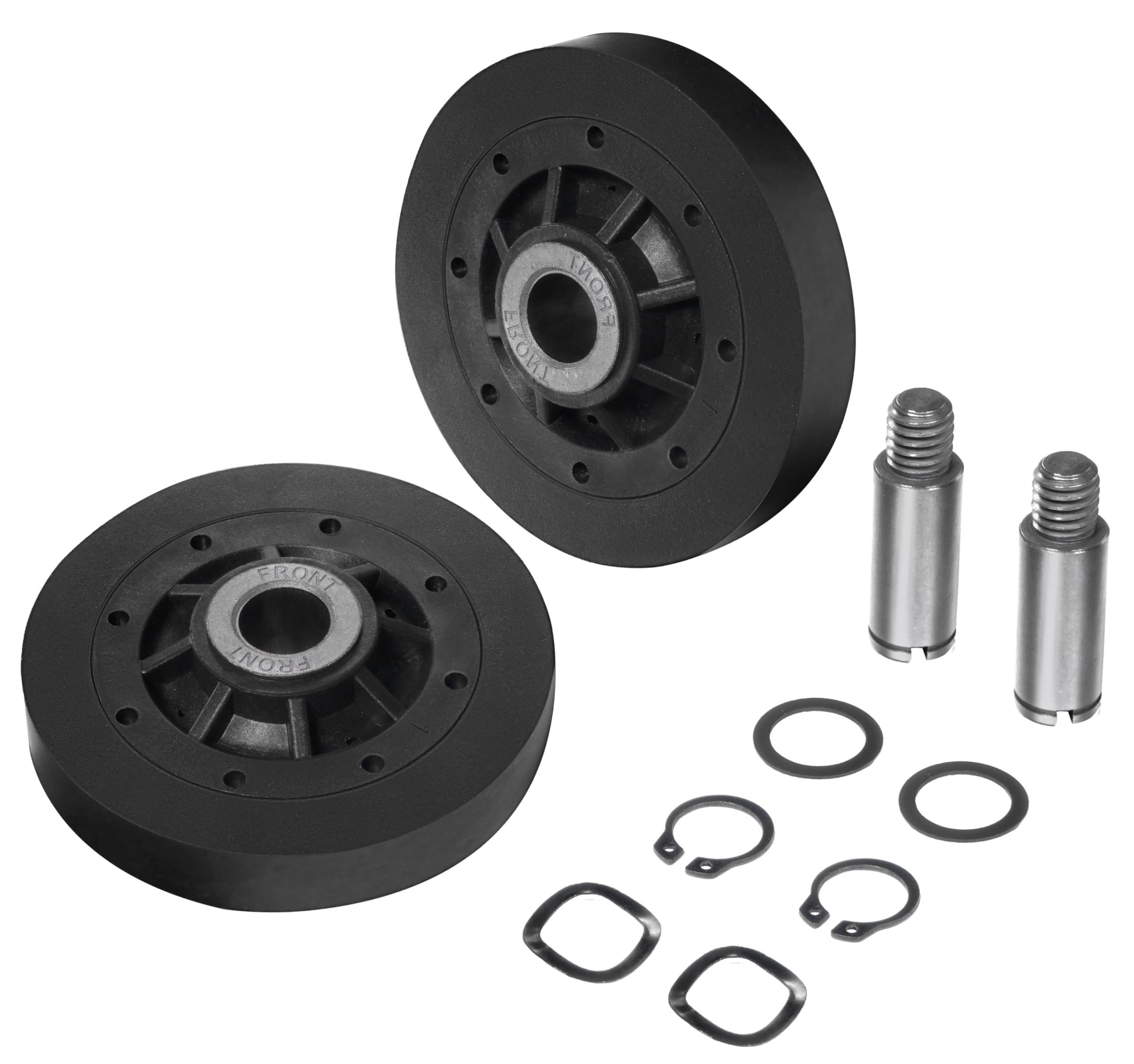 RB170002 ADE30RGS171TW01 3447593 Dryer Roller Kit Fit for Speed-Queen All-iance Dryers ADE32FSS431AN01 ADE3SRGS177TW01,Replace AP5186795 PS12220620 3447593 AP5186795 PS12220620 EAP122206200