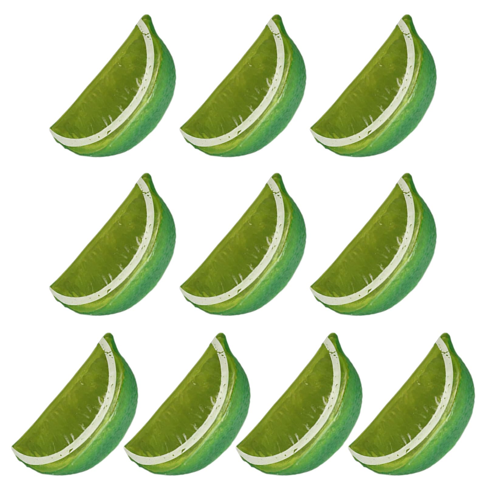 Jazuaiao Green Realistic Fruit Artificial Lemon Block Fake Fruit Perfect For Teaching And Fake Lemons Decorations Craft Supply Craft Supply