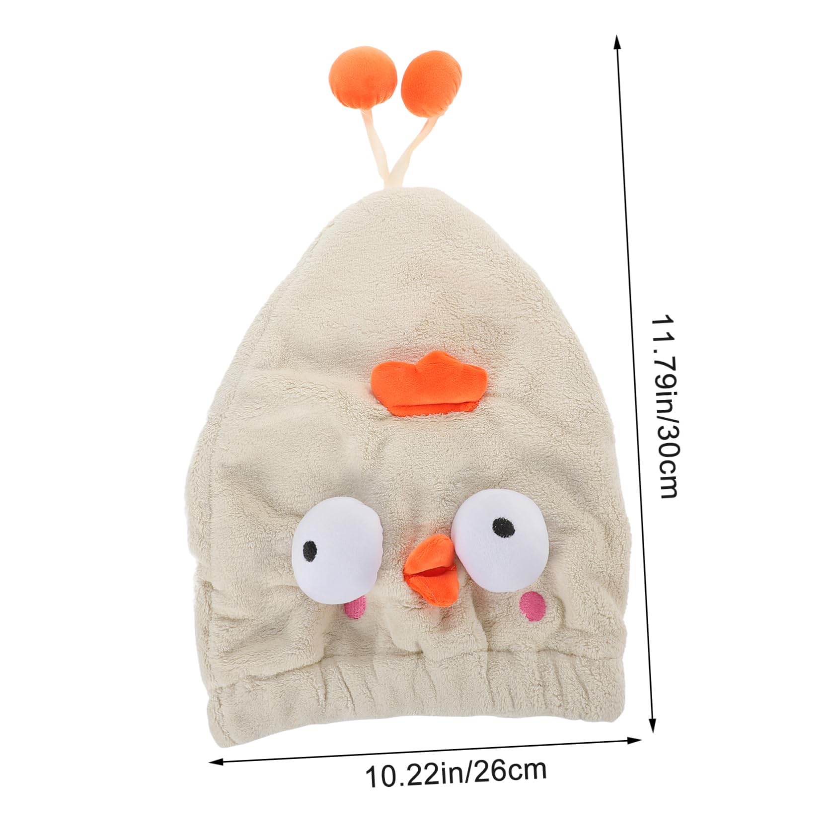 LIFKOME Hair Drying Hat Quick Dry Absorbent Towel Cap Stylish Shower Cap for Wet Hair Turban Design