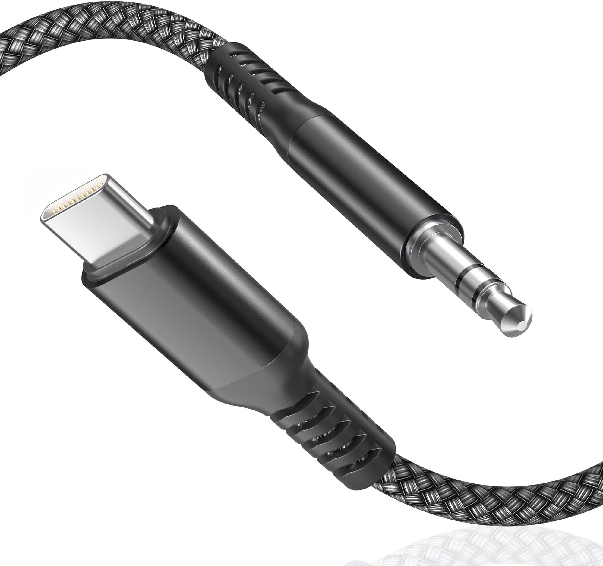 BASESAILOR Samsung Galaxy S26 S25 Aux Cable 1.2M,USB C Aux Cable,Type C to 3.5MM Jack Audio Adapter Auxiliary Lead for Z Fold Flip,S24 S23 S22 S21 FE Ultra,Tab S9 S10 S10+,A15,A33 A34 A35,A54 A55 A56