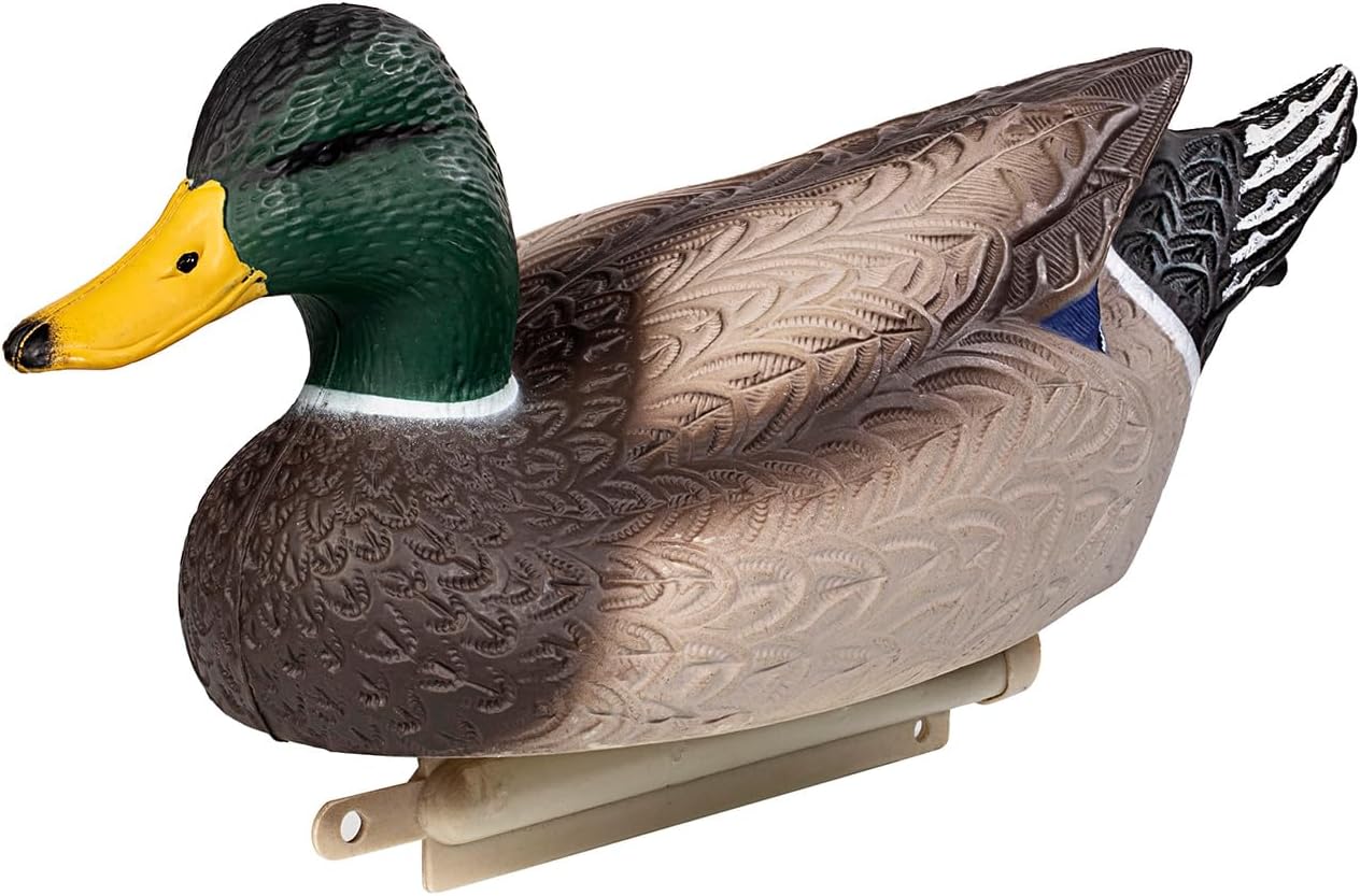Heerweiyi Mallard Duck Decoys Popular New Material EVA Collapsible Plastic Duck Decoy Mallard Duck Decoys,Easy to Carry and use, More Cost-Effective.