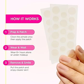 【Yuko Harada】確認用 Amazon.com: ZitSticka Pimple Patches for Face and Body