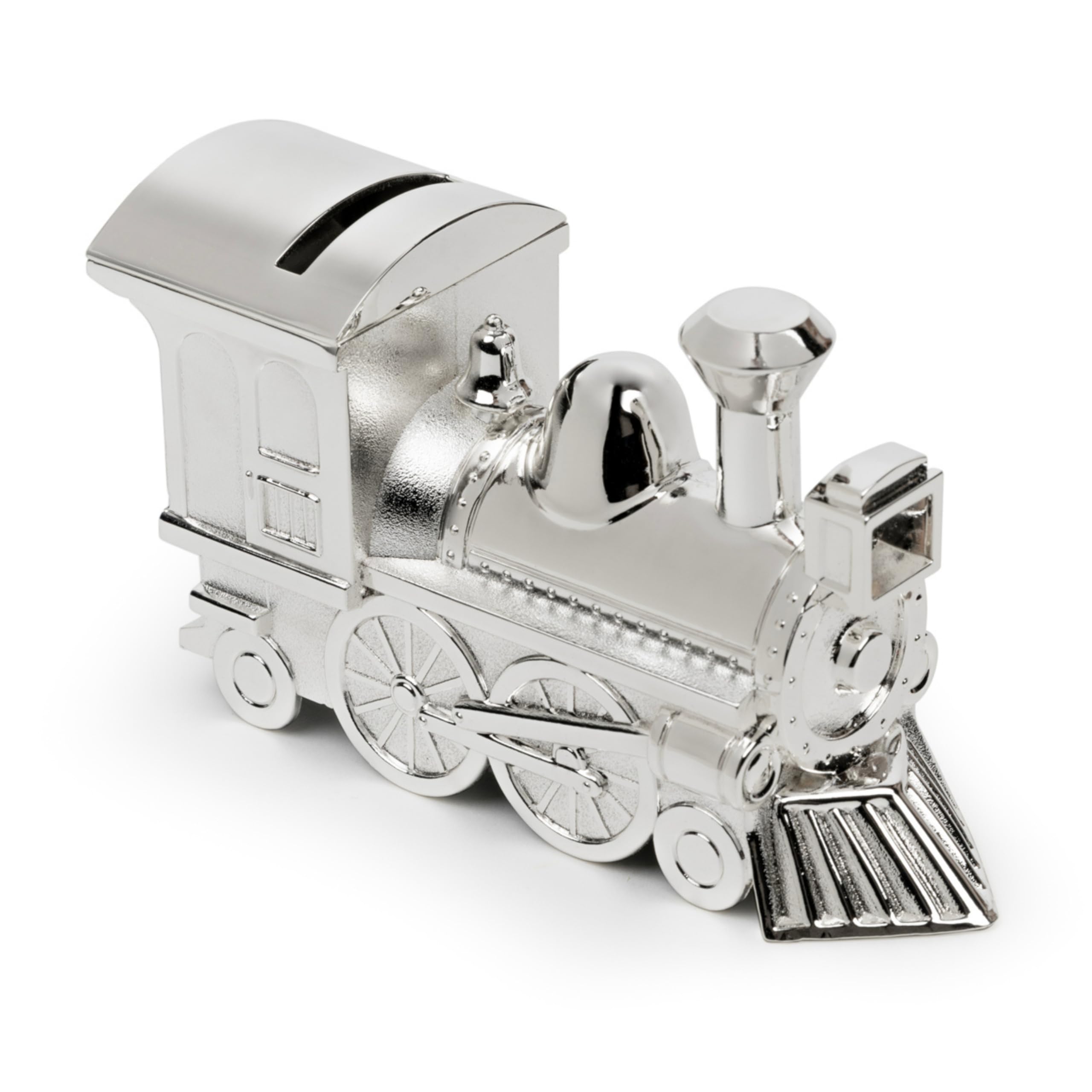 Zilverstad - Moneybox Locomotive Silver Color