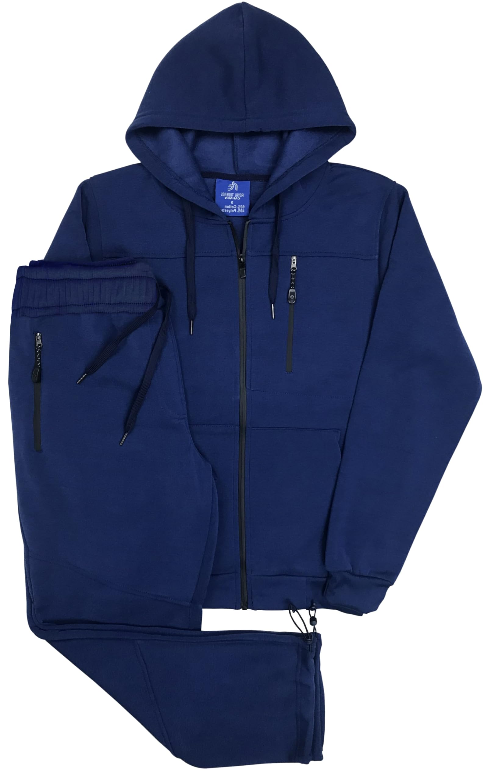 Mens Soft Fleece Traditional Sweatsuit