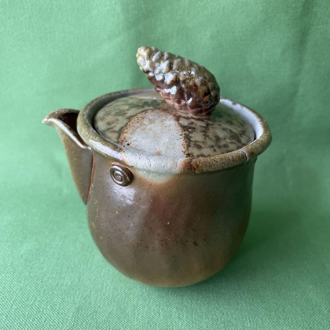 備前焼 手びねり宝瓶 松かさ摘み胡麻 備前焼 手びねり宝瓶 松かさ摘み胡麻 【公式通販】