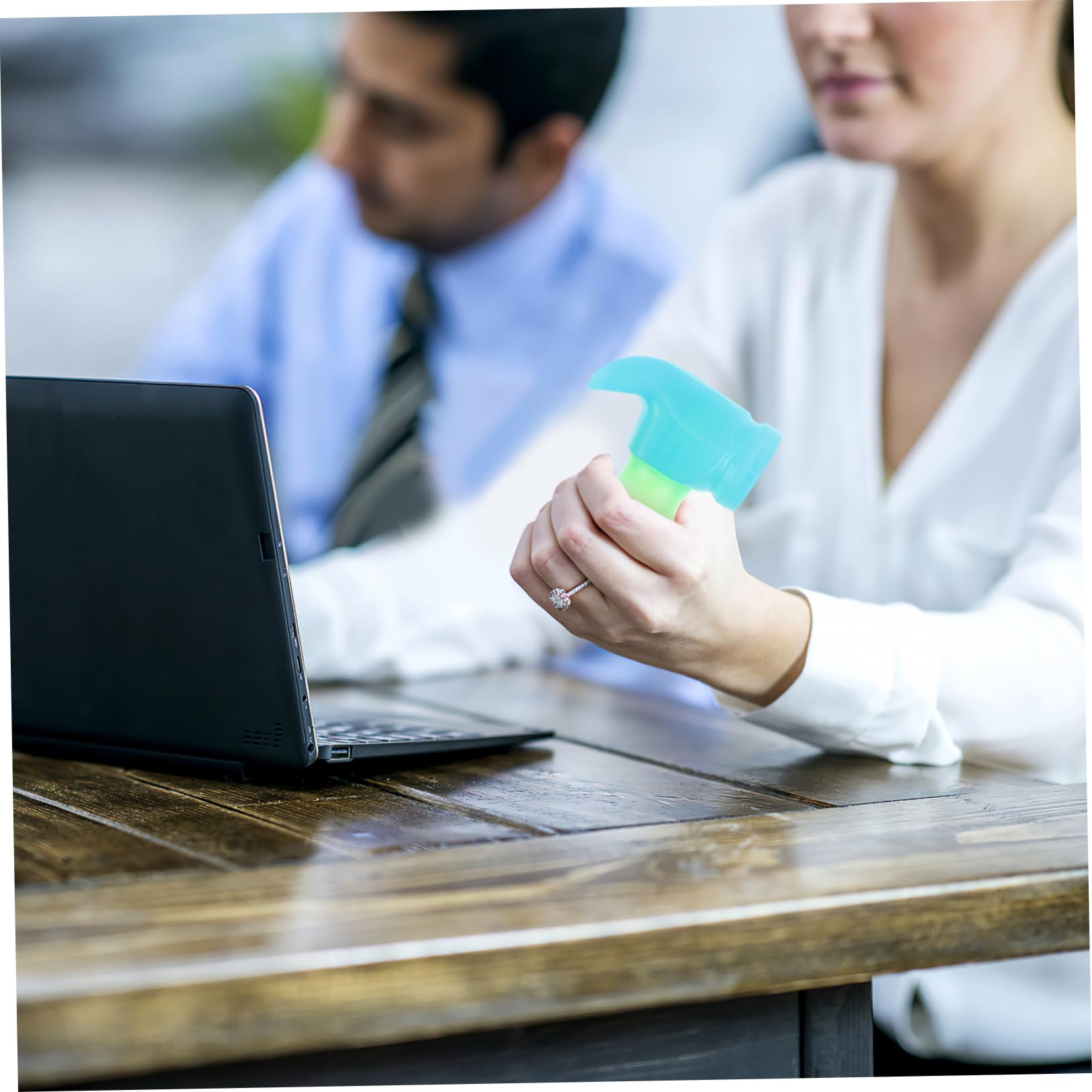 Sosoport Unique Luminous Carrot Hammer Toy 3D Gravity Boys and Girls Stamping Toy Radish Hammer for Boys and Girls Safe Fun Massage Stick Baby Toys Light