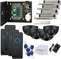 Vista 9 de MENGQI-CONTROL Sistemas de control de acceso de 1 puerta con cerradura magnética de 600 libras lector impermeable 110 V caja de alimentación