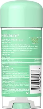Mitchum For Women Advanced Control Anti-Perspirant Deodorant Clear Gel, Shower Fresh 3.4oz