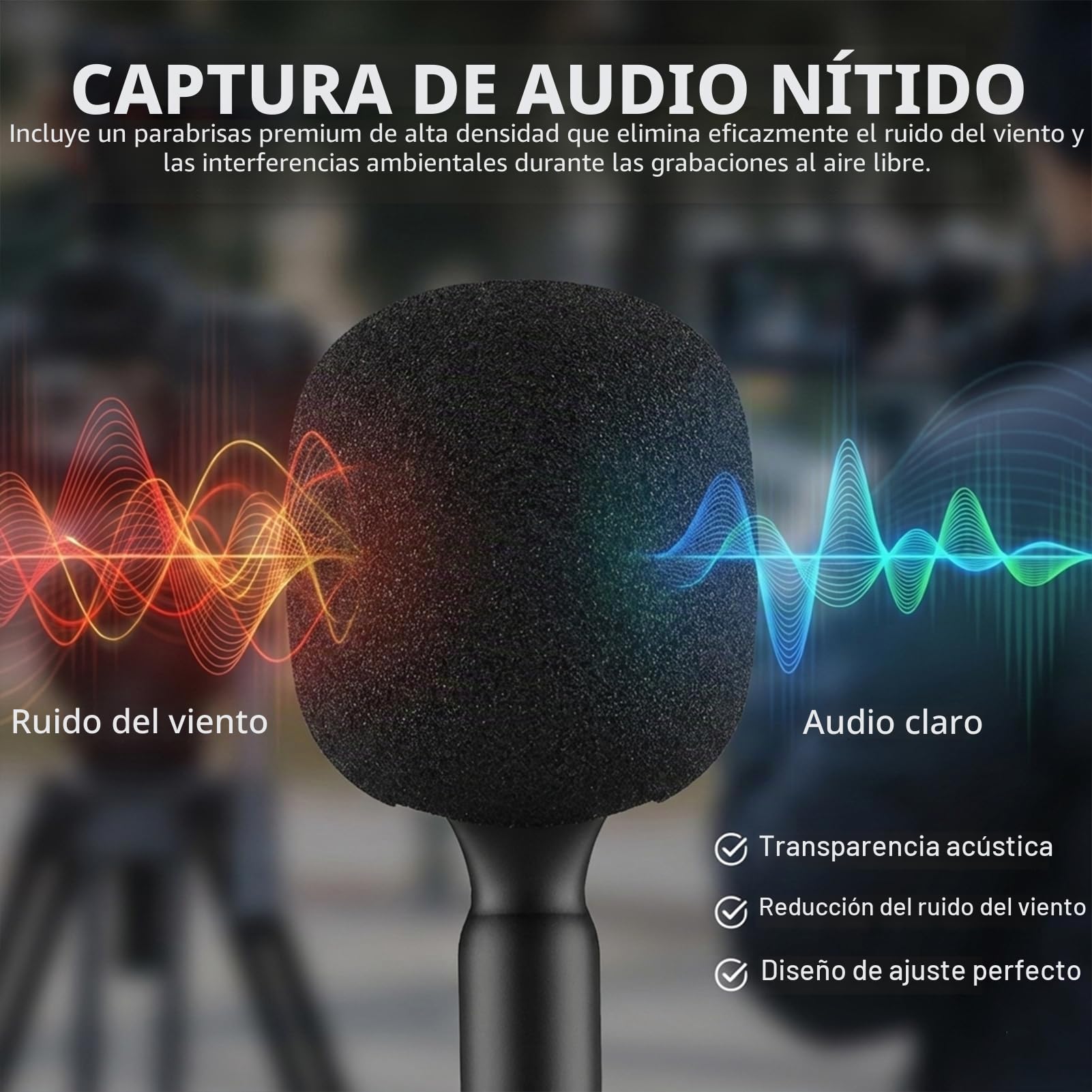 Soporte para DJI Mic 3/2/Mini 2/Mini/Rode Wireless GO II/Insta360 X5 Air Handle Rig Wireless Entrevista Lavalier Adaptador Mango de micrófono de mano para Osmo Pocket 3/4/Hollyland Lark M1/C1/Synco G1