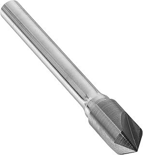 Kodiak Cutting Tools KCT119315 USA Made Solid Carbide Countersink, 3 Flute, 90 Degree, 3/8