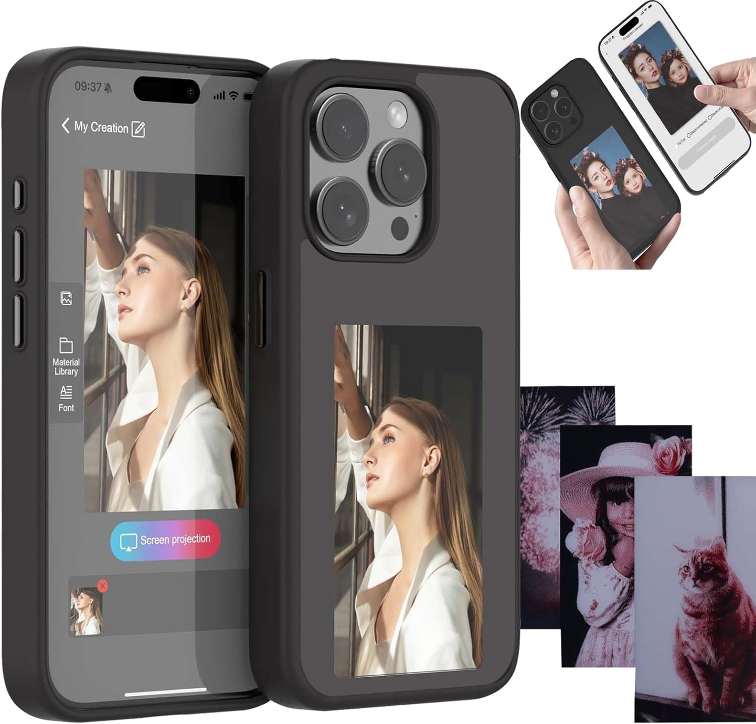 Smart Ink Phone Case, 2024 New Smart NFC E-Ink Phone Nepal Ubuy