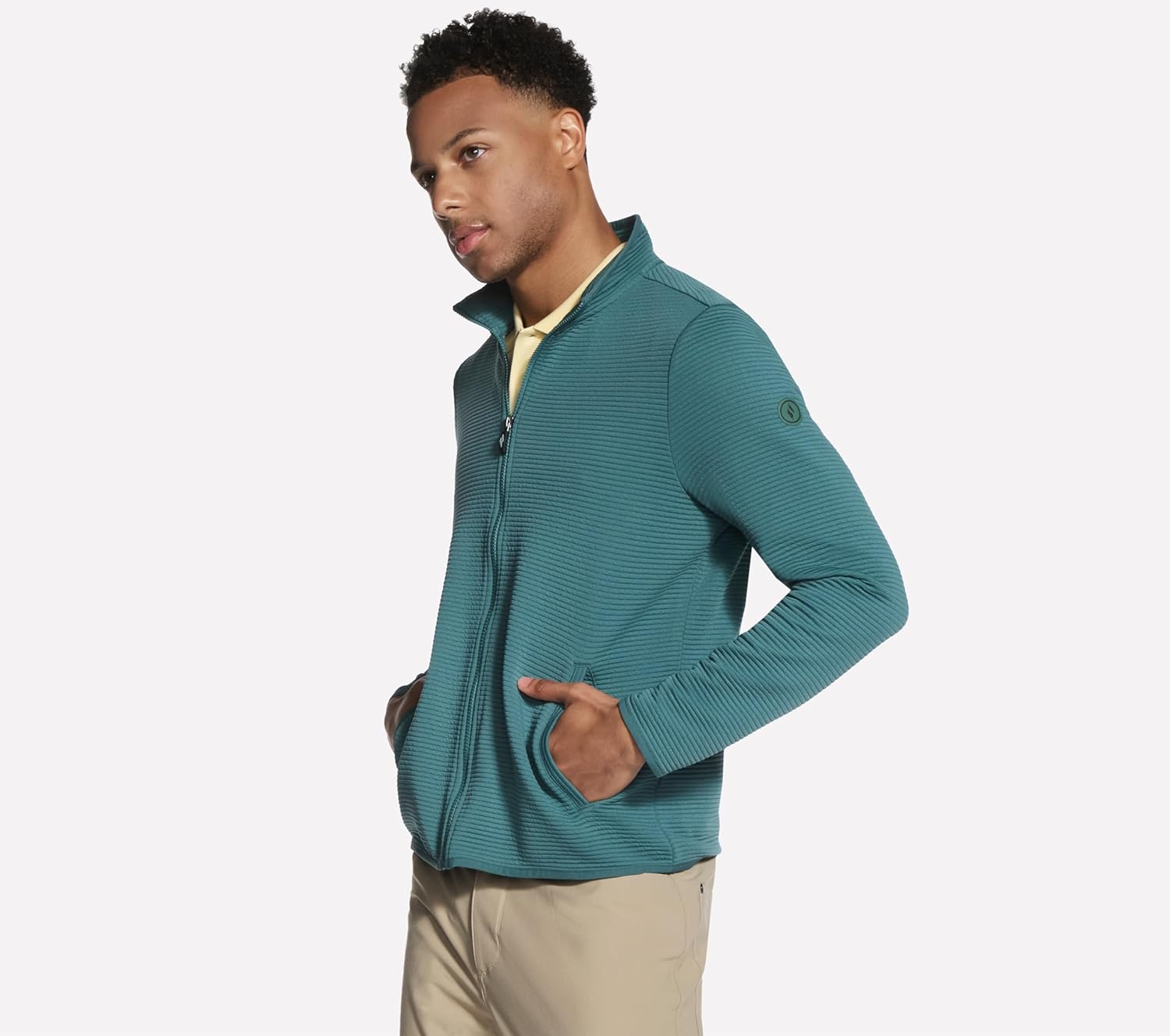 Skechers Men's Hoodless Hoodie Ottoman Jacket