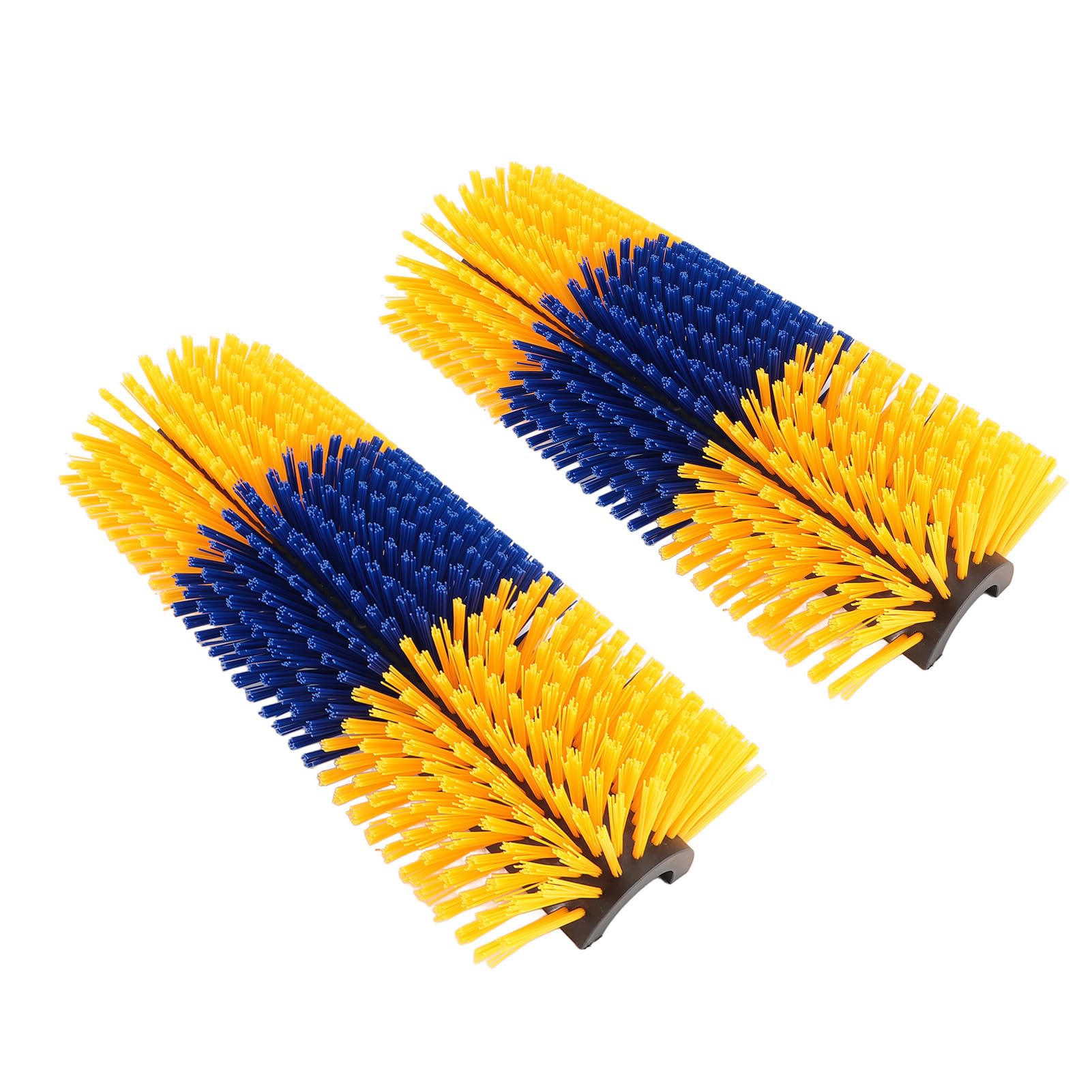 Spazzole Antigraffio per Bestiame Pulizia Massaggi 2 Pezzi per Bovini Ovini, Spazzola Antigraffio per Mucche Resistente All'usura per Fattoria (Giallo)
