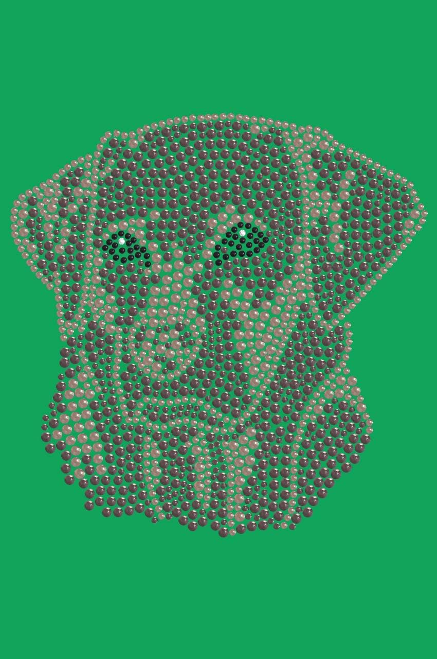 Labrador Retriever (Yellow) - Bling Rhinestone Dog Breed Bandana