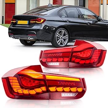BMW F30 社外テールライト　流れるウインカー Amazon | YUANZHENG B-M-W 3シリーズ テールランプRGB機能 F30
