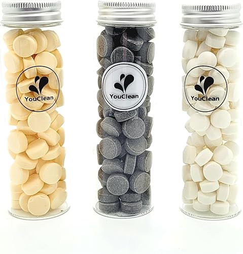 Miniatura 3 de 90 tabletas de pasta de dientes en tubo de vidrio de repuestoreciclaje - Para viajes y uso diario en la oficina en casa - Nano hidroxiapatita, sin