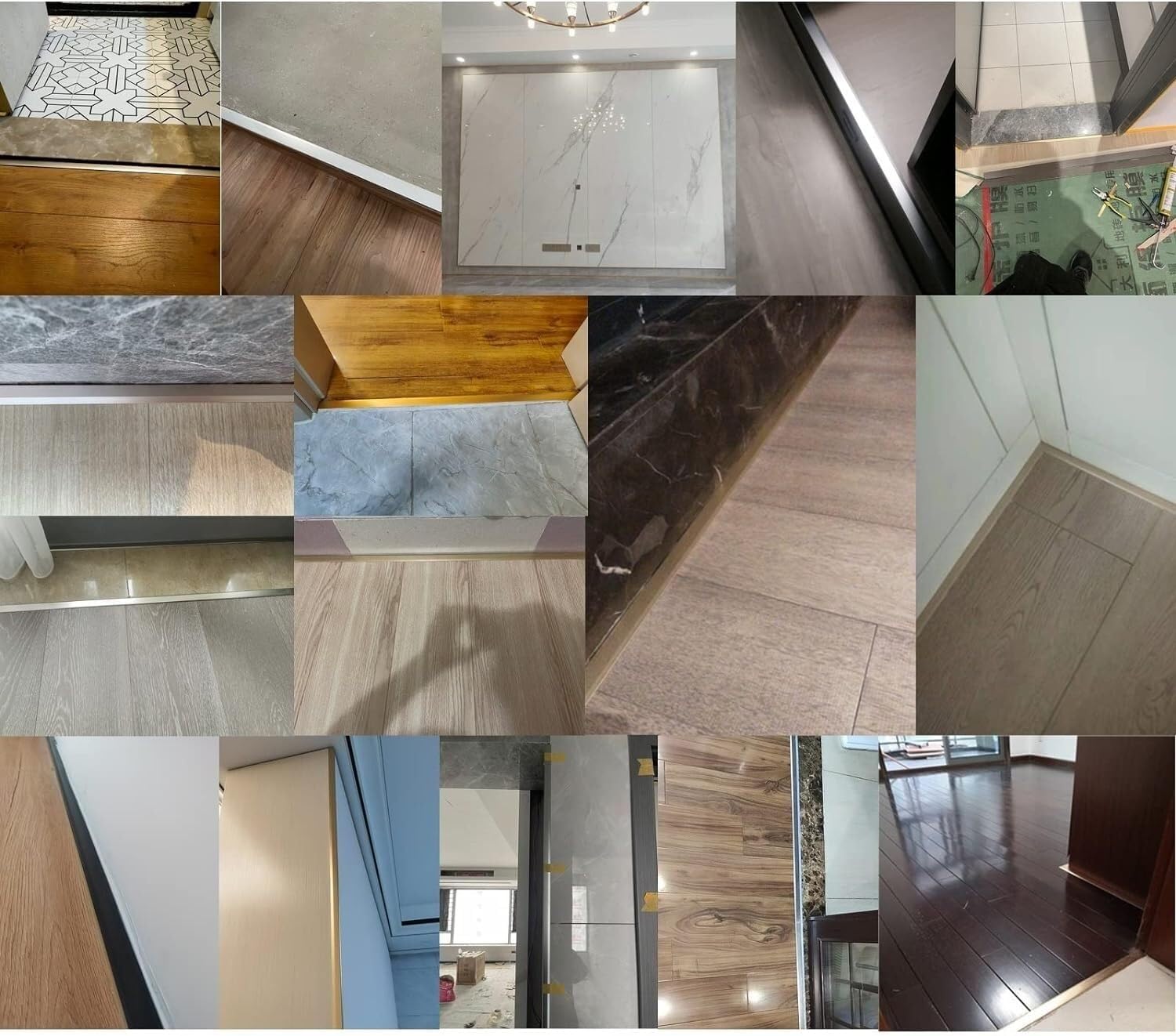 アルミニウム L型 敷居プロテクター、防水カット可能なステップノーズエッジトリム、取り付け簡単 (カラー : カラー 4、サイズ: